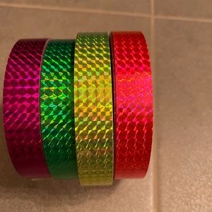 1” prismatic hoop tape.